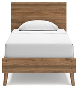 Aprilyn Honey Twin Bookcase Bed - Ella Furniture