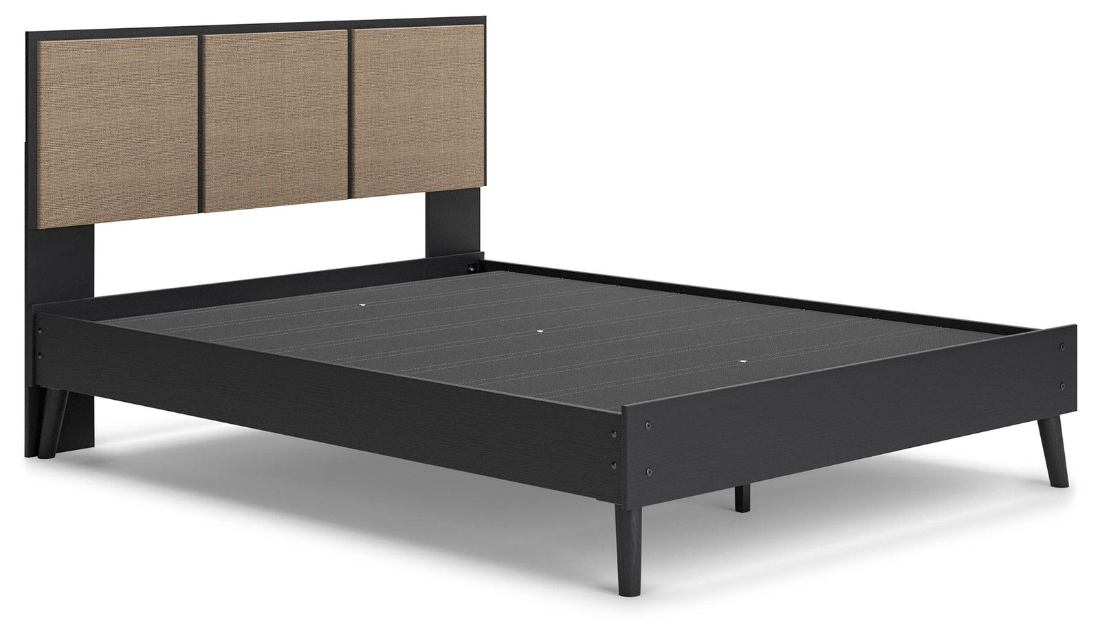 Charlang Two-tone Queen Panel Platform Bed - Ella Furniture