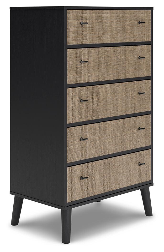 Charlang Two-tone Chest Of Drawers - Ella Furniture