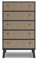 Charlang Two-tone Chest Of Drawers - Ella Furniture