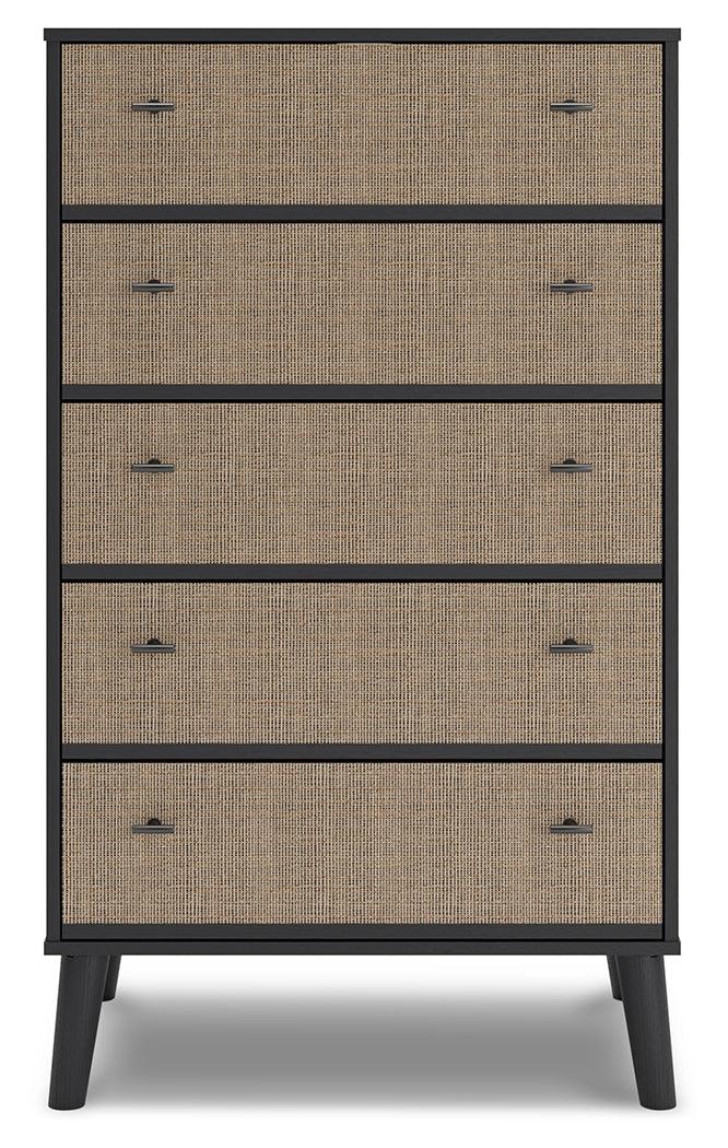 Charlang Two-tone Chest Of Drawers - Ella Furniture