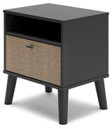 Charlang Two-tone Nightstand - Ella Furniture