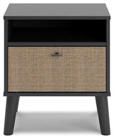 Charlang Two-tone Nightstand - Ella Furniture