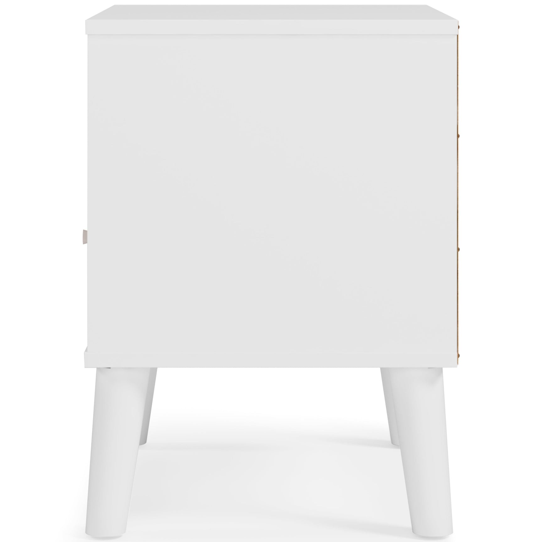 Piperton Two-tone Brown/white Nightstand - Ella Furniture