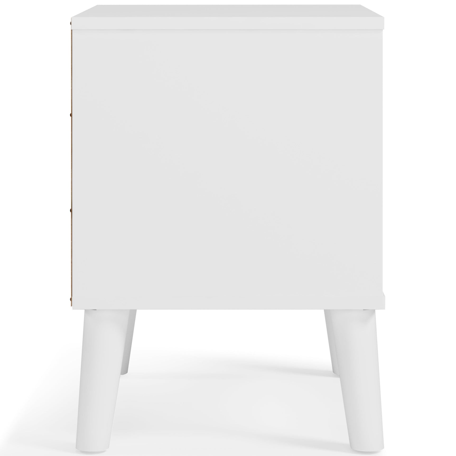 Piperton Two-tone Brown/white Nightstand - Ella Furniture