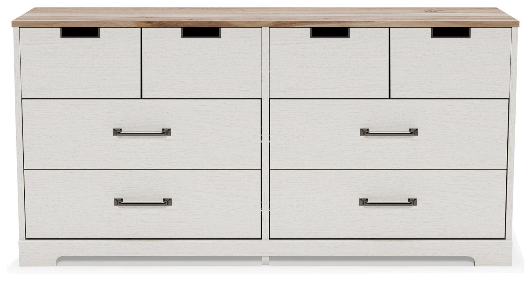 Vaibryn Two-tone Dresser - Ella Furniture