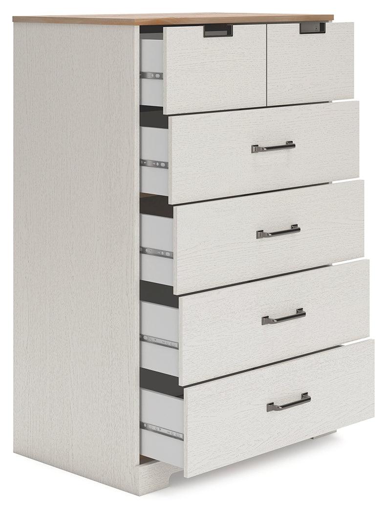 Vaibryn Two-tone Chest Of Drawers