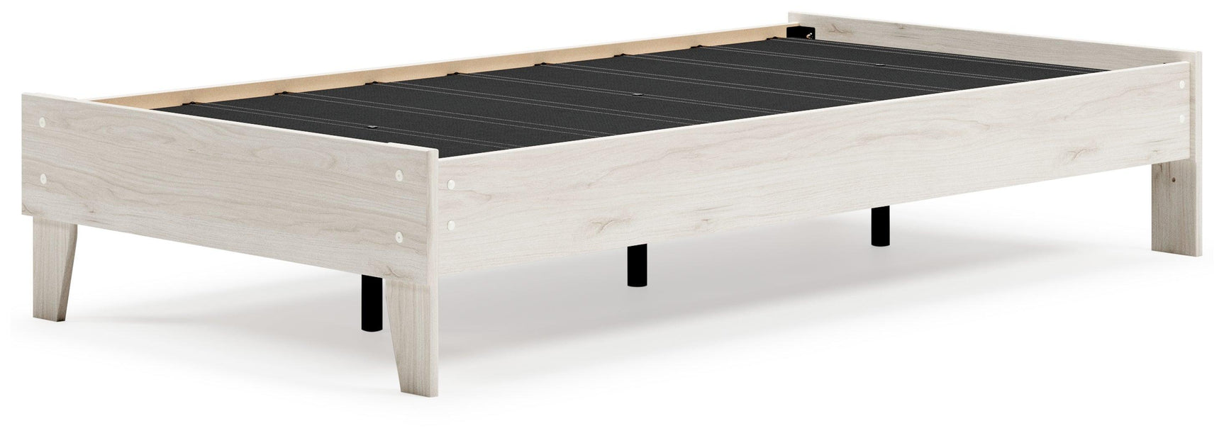 Socalle Light Natural Twin Platform Bed - Ella Furniture