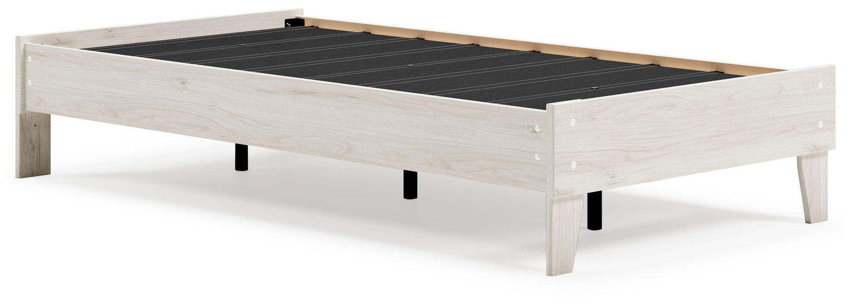 Socalle Light Natural Twin Platform Bed - Ella Furniture