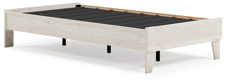 Socalle Light Natural Twin Platform Bed - Ella Furniture