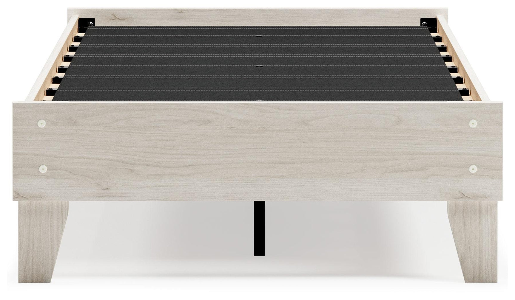 Socalle Light Natural Twin Platform Bed - Ella Furniture