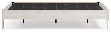 Socalle Light Natural Full Platform Bed - Ella Furniture