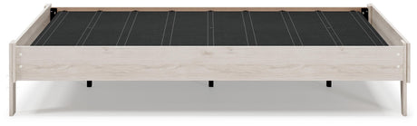 Socalle Light Natural Queen Platform Bed - Ella Furniture