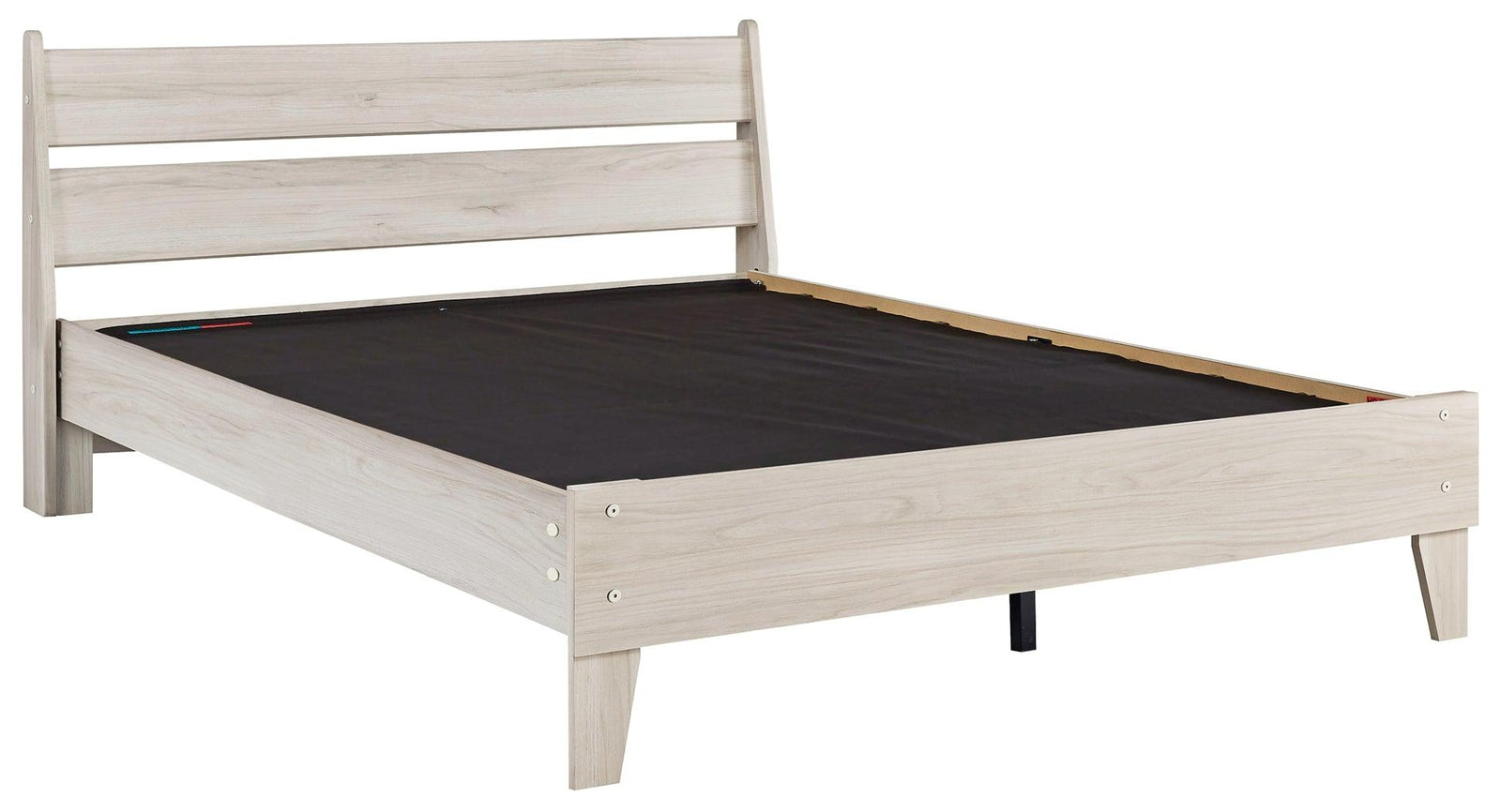 Socalle Natural Queen Panel Platform Bed - Ella Furniture