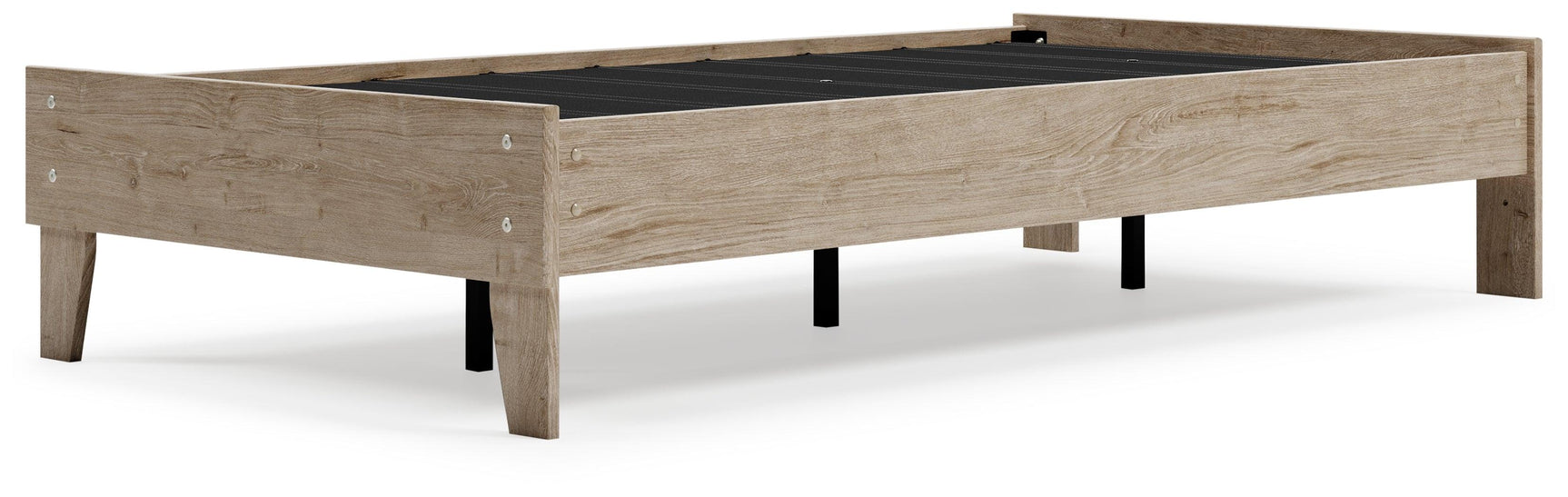 Oliah Natural Twin Platform Bed - Ella Furniture