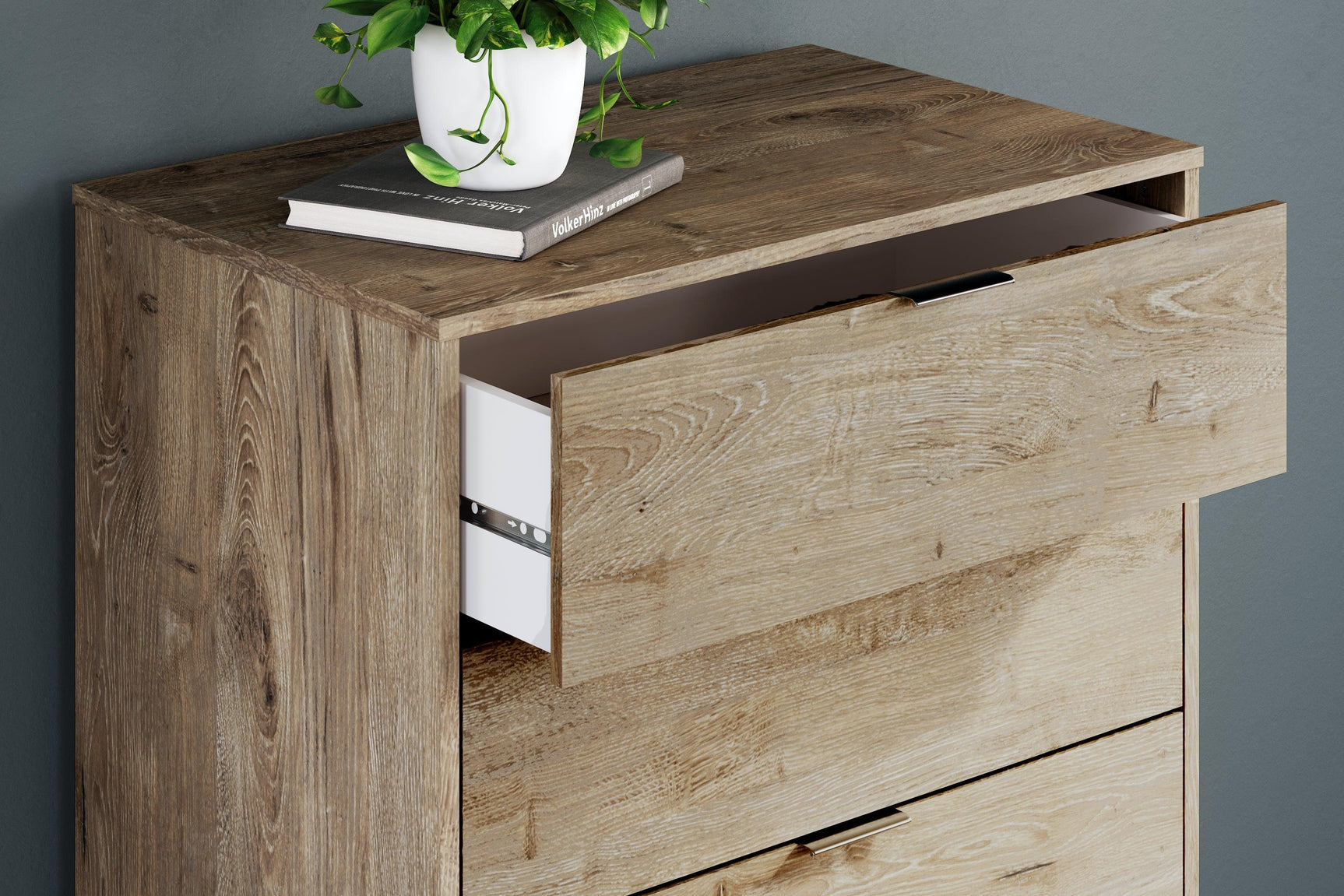 Oliah Natural Chest Of Drawers - Ella Furniture