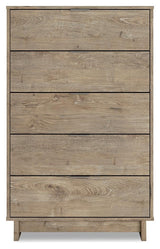 Oliah Natural Chest Of Drawers - Ella Furniture