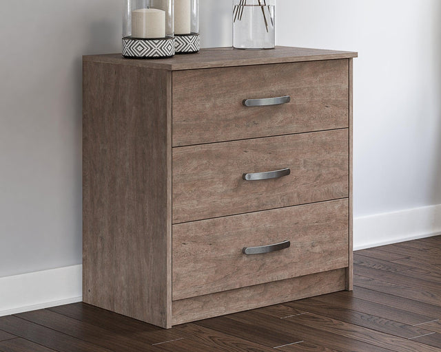 Flannia Gray Chest Of Drawers - Ella Furniture