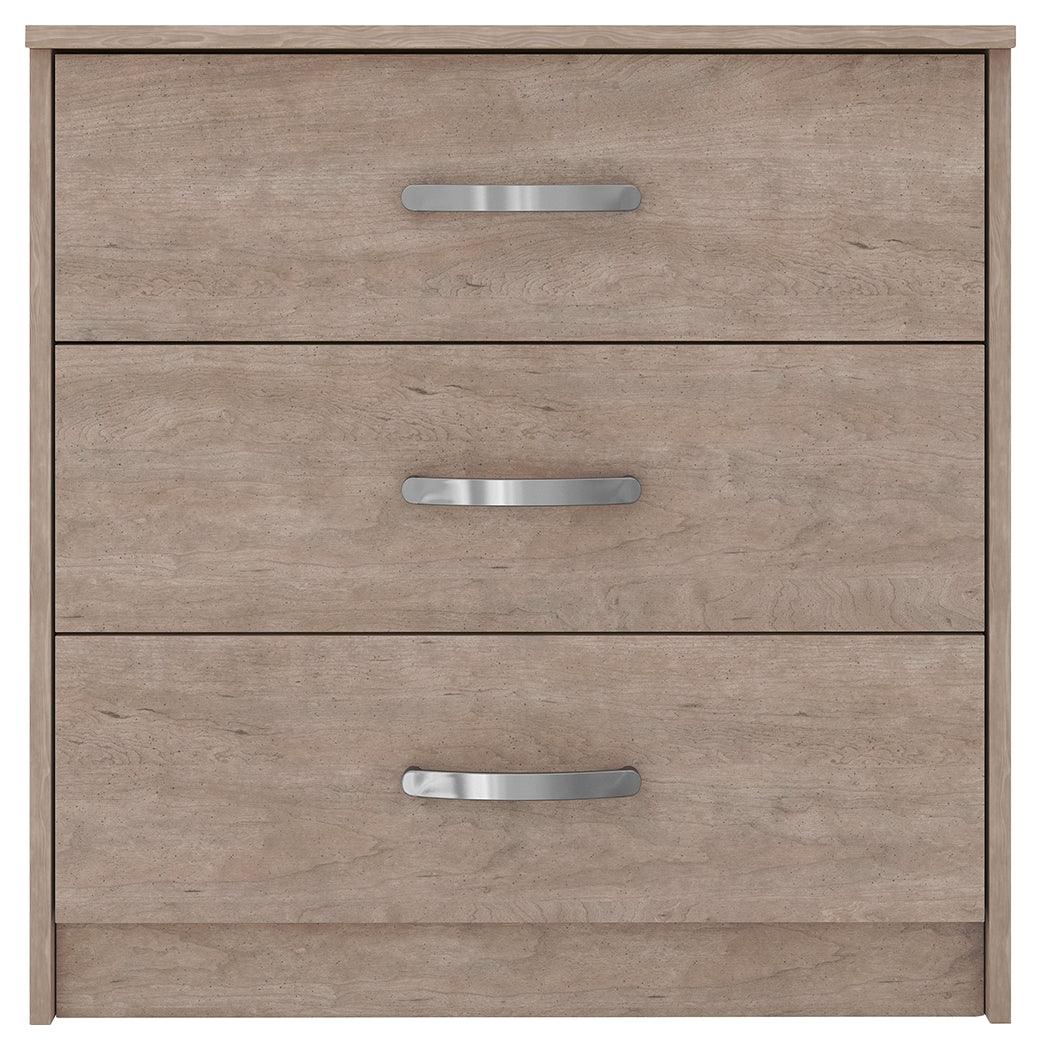 Flannia Gray Chest Of Drawers - Ella Furniture