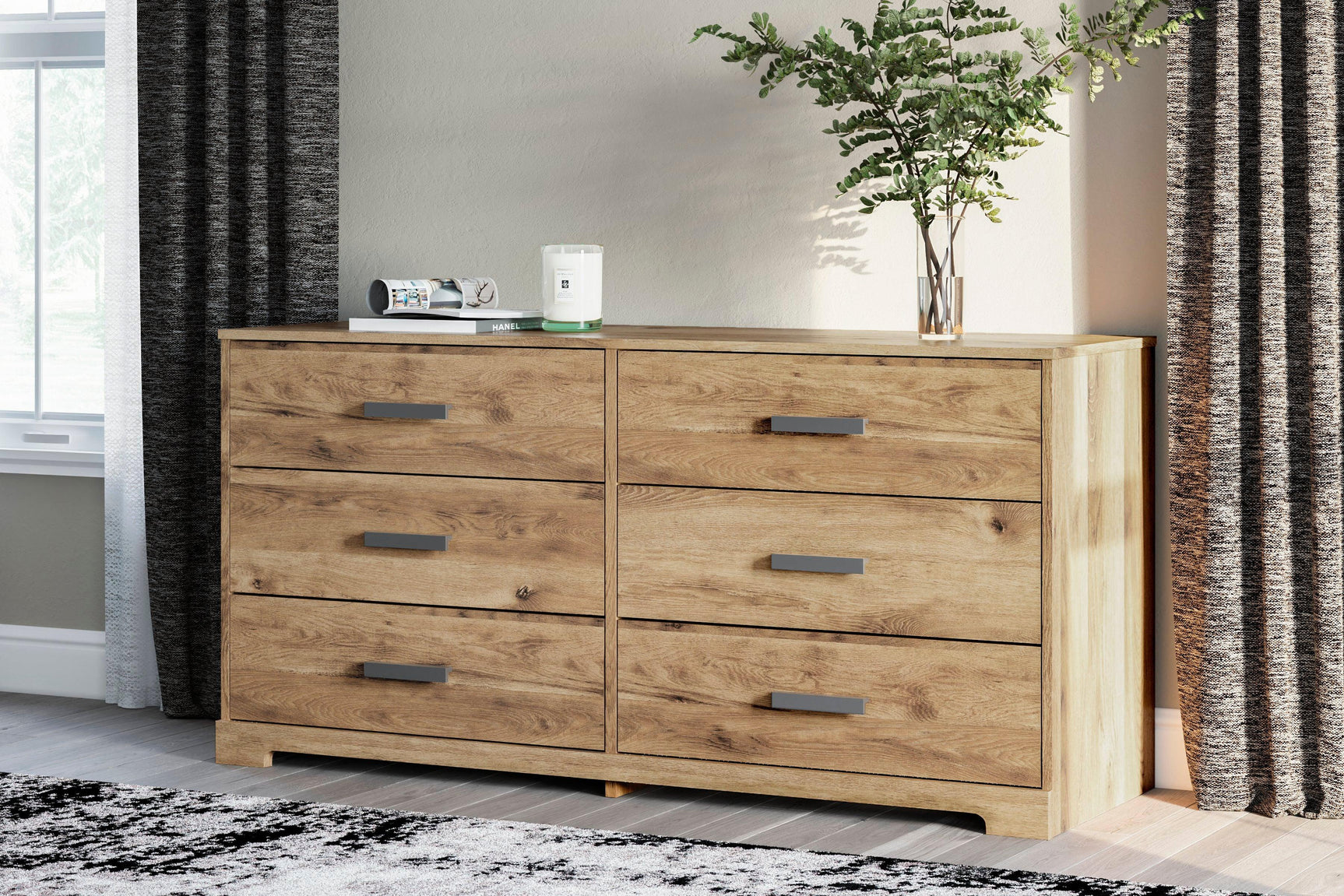 Larstin Brown Dresser - Ella Furniture