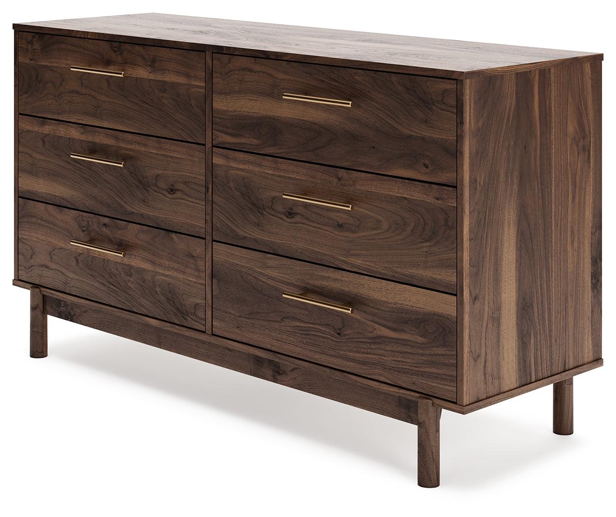 Calverson Mocha Dresser - Ella Furniture