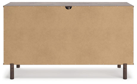 Calverson Mocha Dresser - Ella Furniture