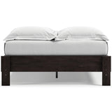 Piperton White Full Platform Bed - Ella Furniture