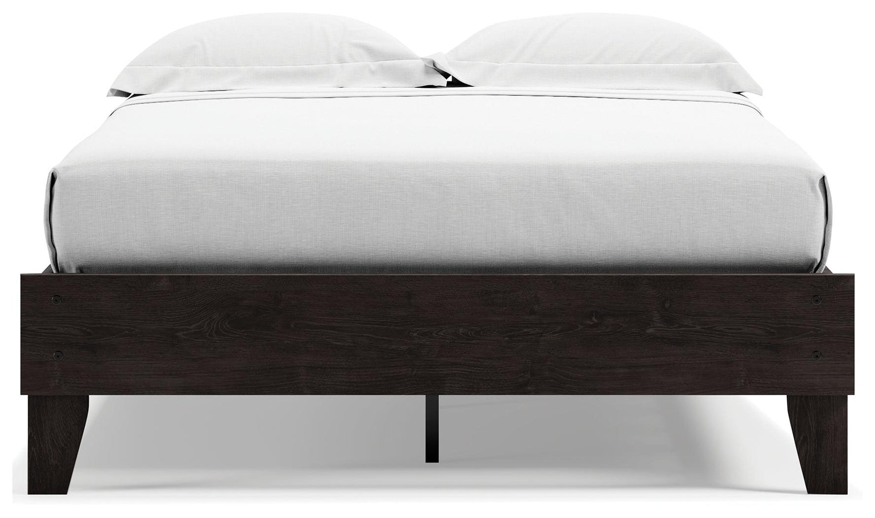 Piperton Black Full Platform Bed - Ella Furniture