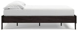 Piperton Black Full Platform Bed - Ella Furniture