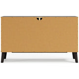 Piperton Two-tone Brown/Black Dresser - Ella Furniture