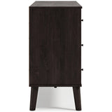 Piperton Two-tone Brown/Black Dresser - Ella Furniture