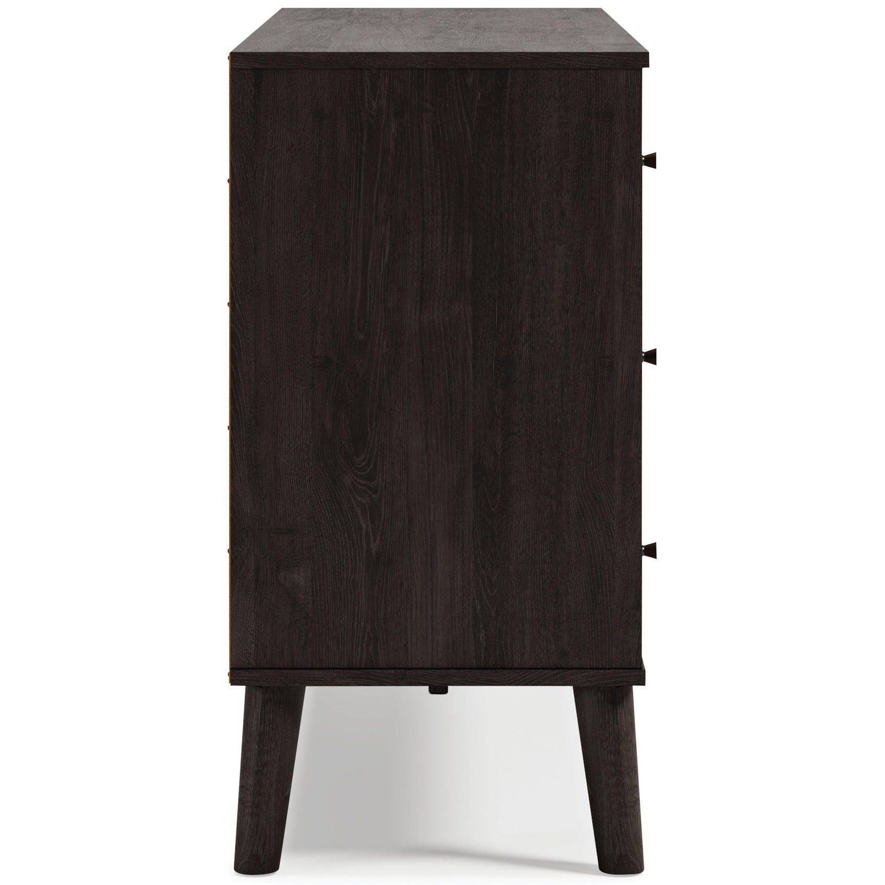 Piperton Two-tone Brown/Black Dresser - Ella Furniture