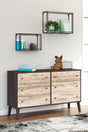 Piperton Two-tone Brown/Black Dresser - Ella Furniture