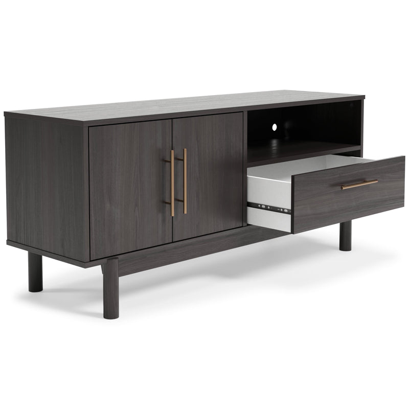 Brymont Dark Gray Medium Tv Stand - Ella Furniture