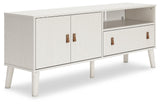 Aprilyn White 59" Tv Stand - Ella Furniture