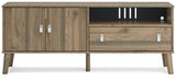 Aprilyn Honey 59" Tv Stand - Ella Furniture