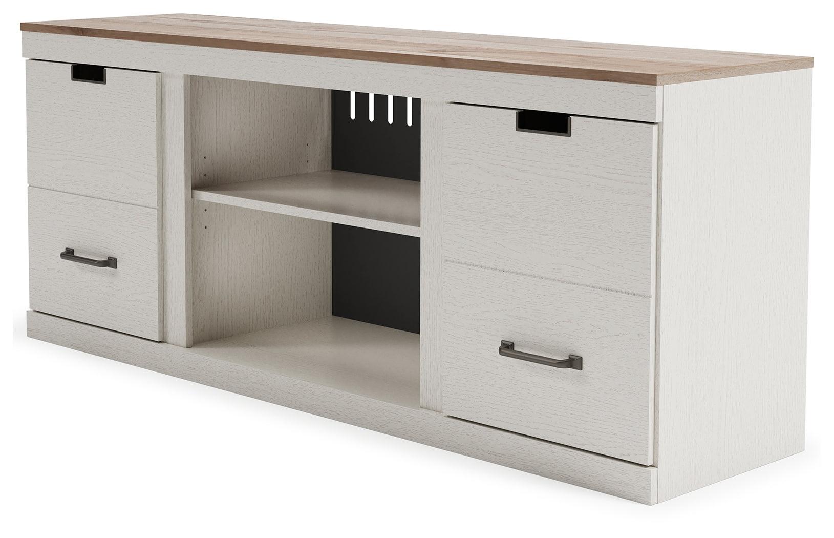 Vaibryn Two-tone 60" Tv Stand - Ella Furniture