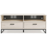 Socalle Light Natural Medium Tv Stand - Ella Furniture