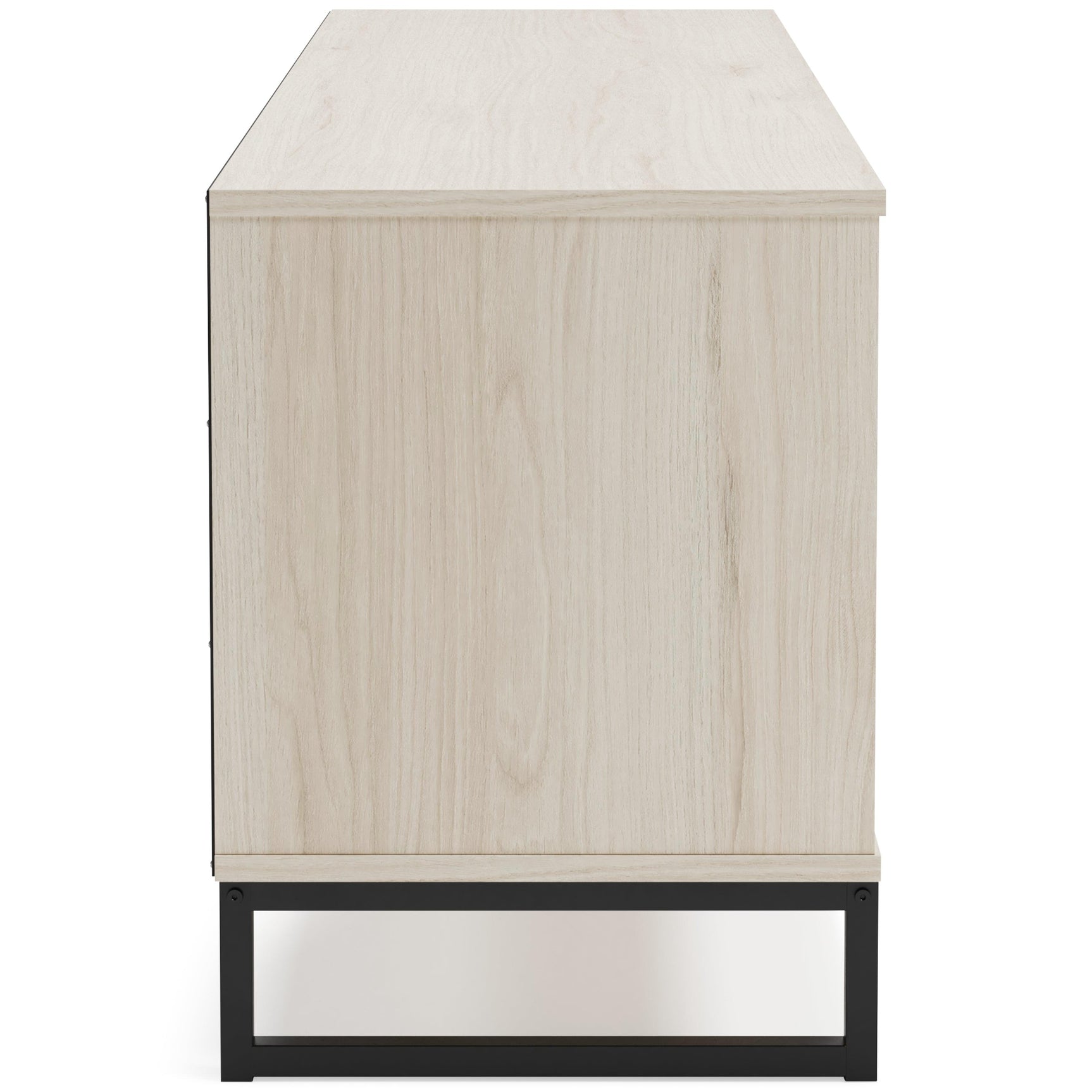 Socalle Light Natural Medium Tv Stand - Ella Furniture