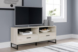 Socalle Light Natural Medium Tv Stand - Ella Furniture