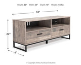 Neilsville Multi Gray Medium Tv Stand - Ella Furniture