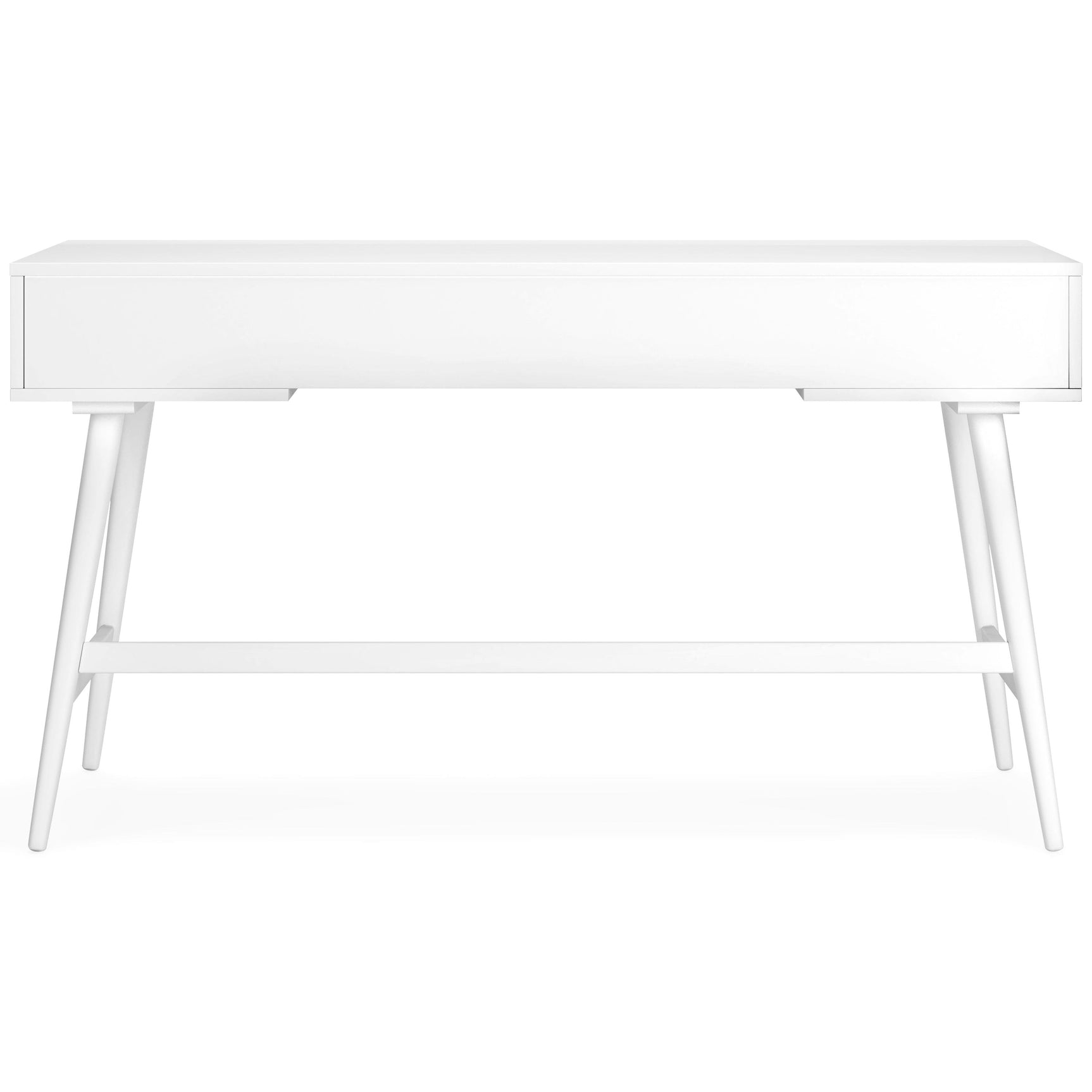 Thadamere White 54" Home Office Desk - Ella Furniture