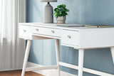 Thadamere White 54" Home Office Desk - Ella Furniture