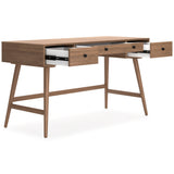 Thadamere Brown 54" Home Office Desk - Ella Furniture