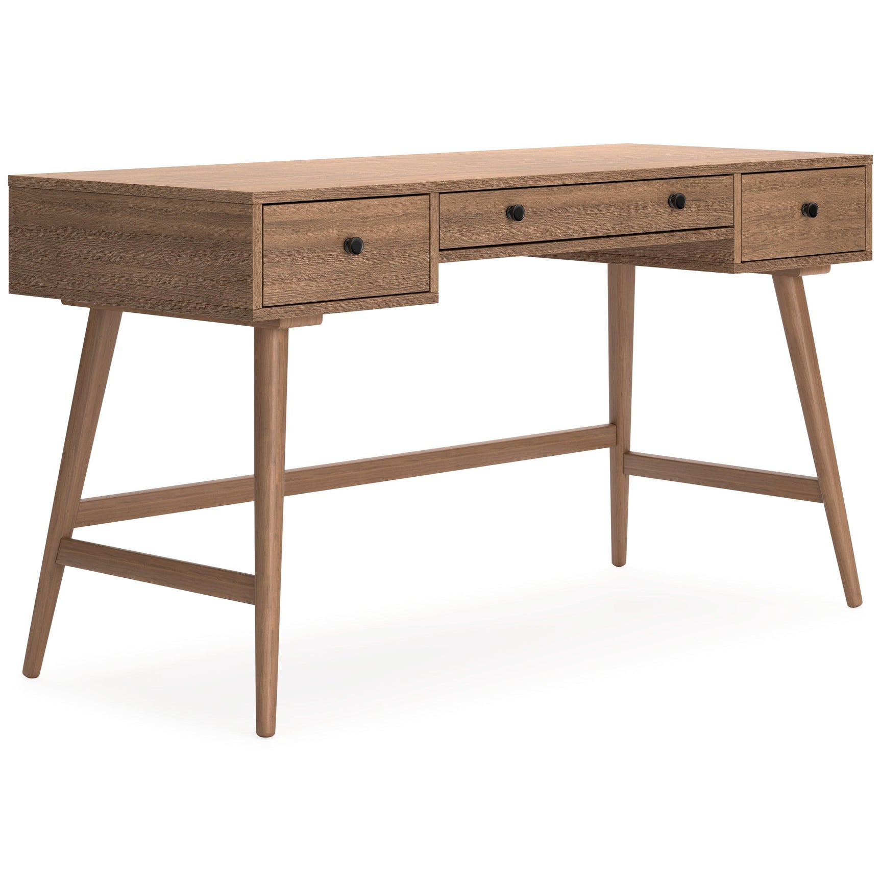 Thadamere Brown 54" Home Office Desk - Ella Furniture