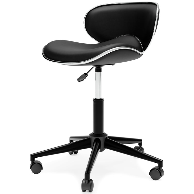 Beauenali Black Home Office Chair - Ella Furniture