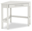 Grannen White Home Office Corner Desk - Ella Furniture