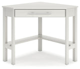 Grannen White Home Office Corner Desk - Ella Furniture