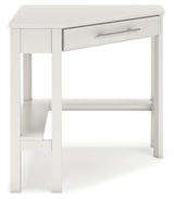 Grannen White Home Office Corner Desk - Ella Furniture