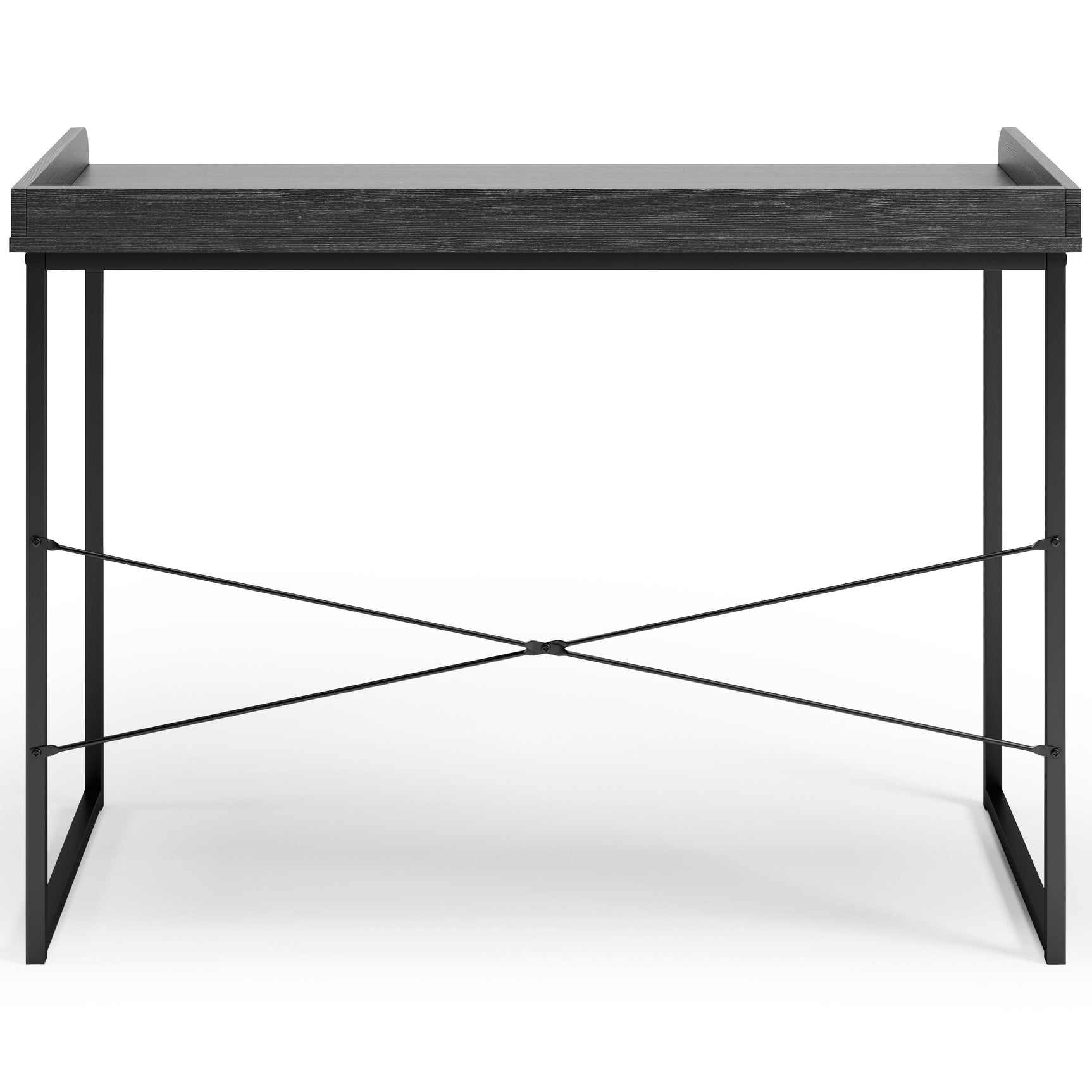 Yarlow Black Home Office Desk - Ella Furniture